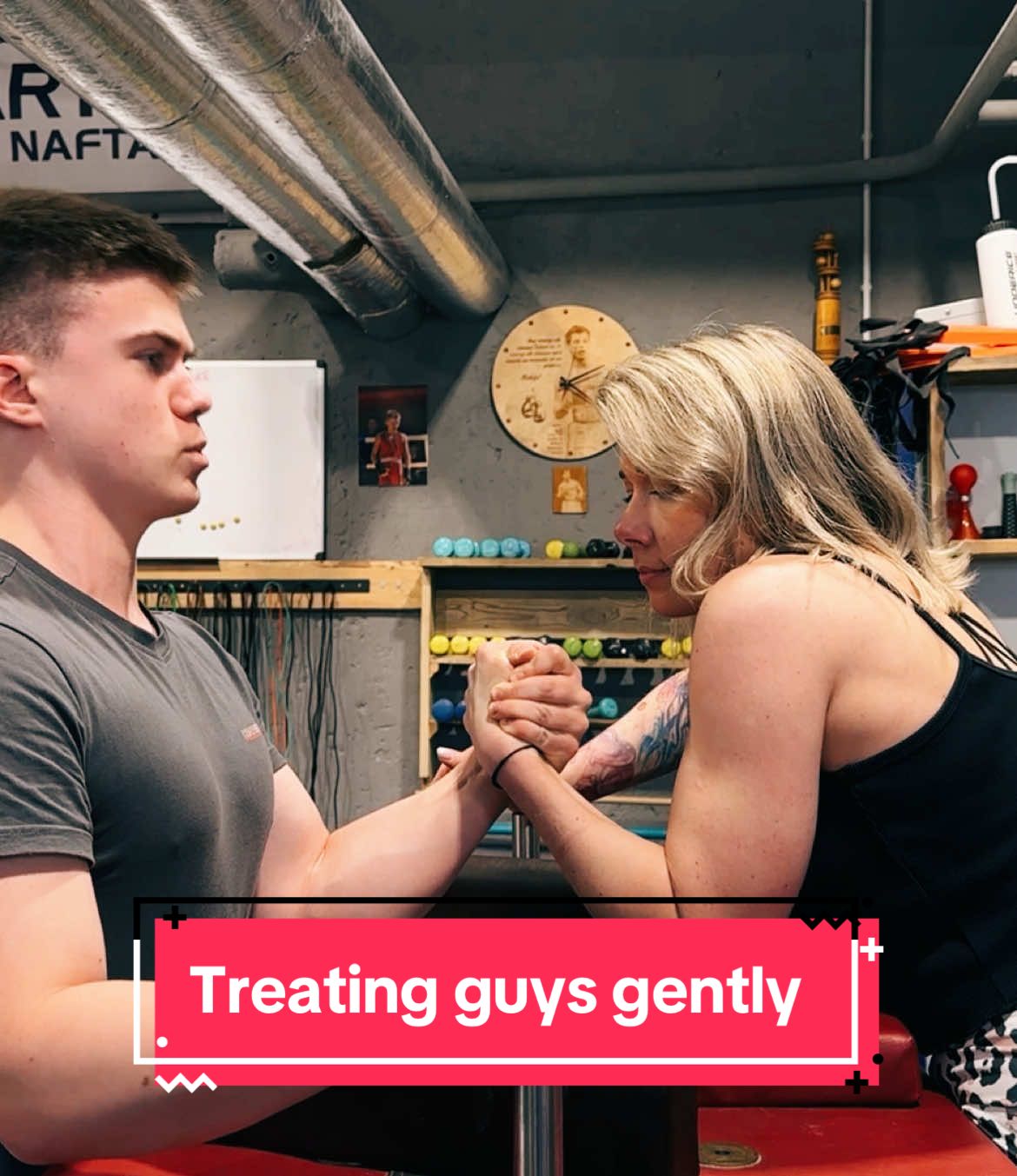 @Arm wrestling girl