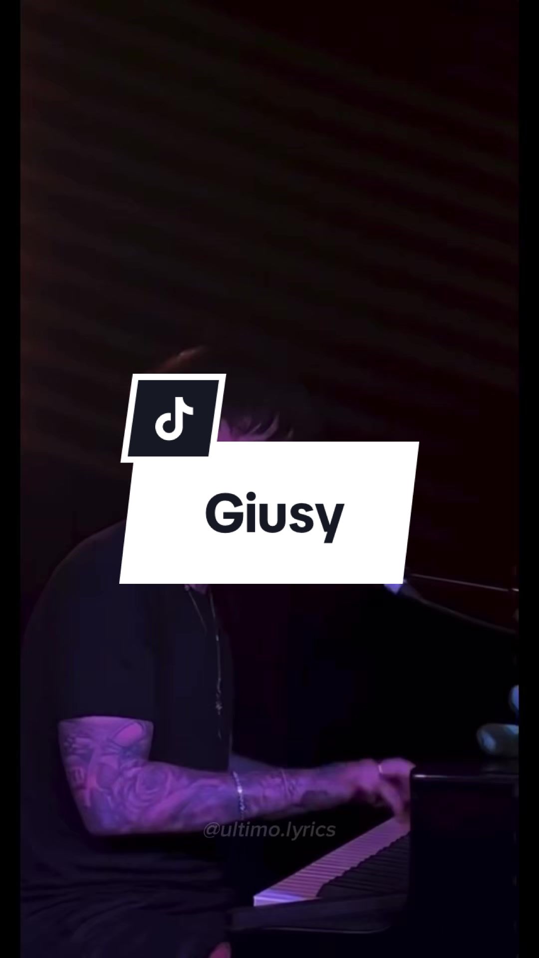 @Ultimo Lyrics 🗝️