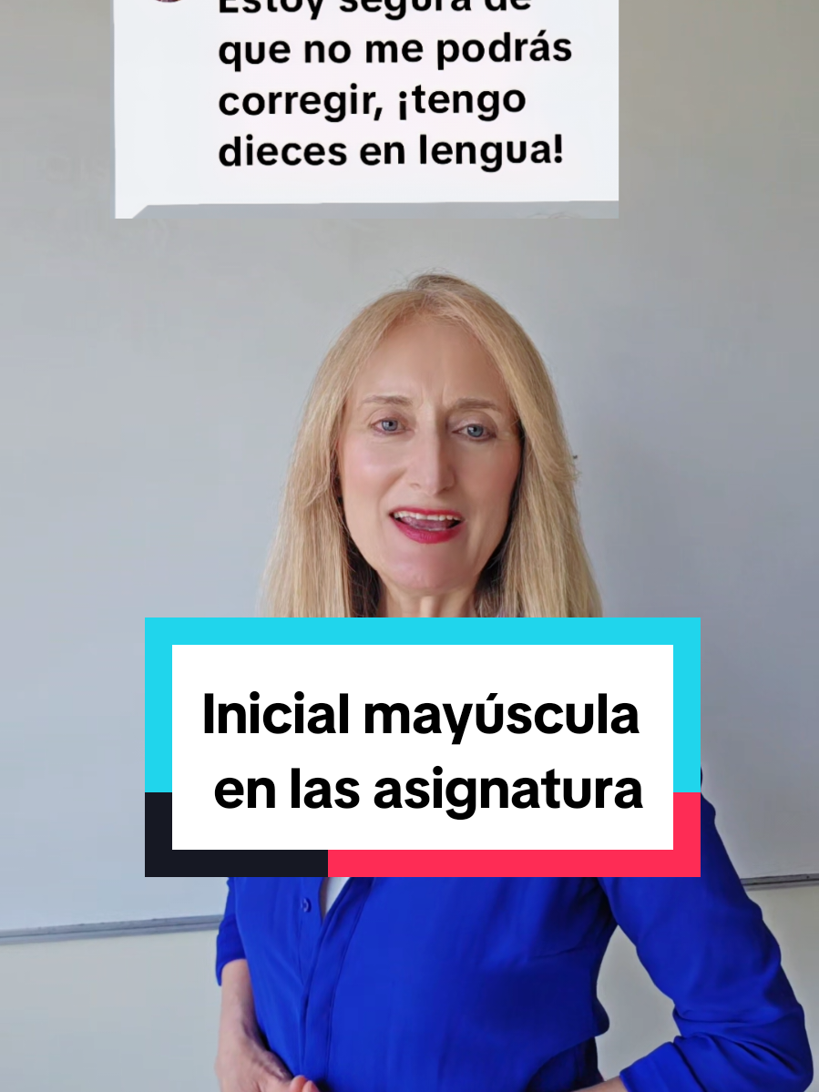 @Tu profesora de Lengua