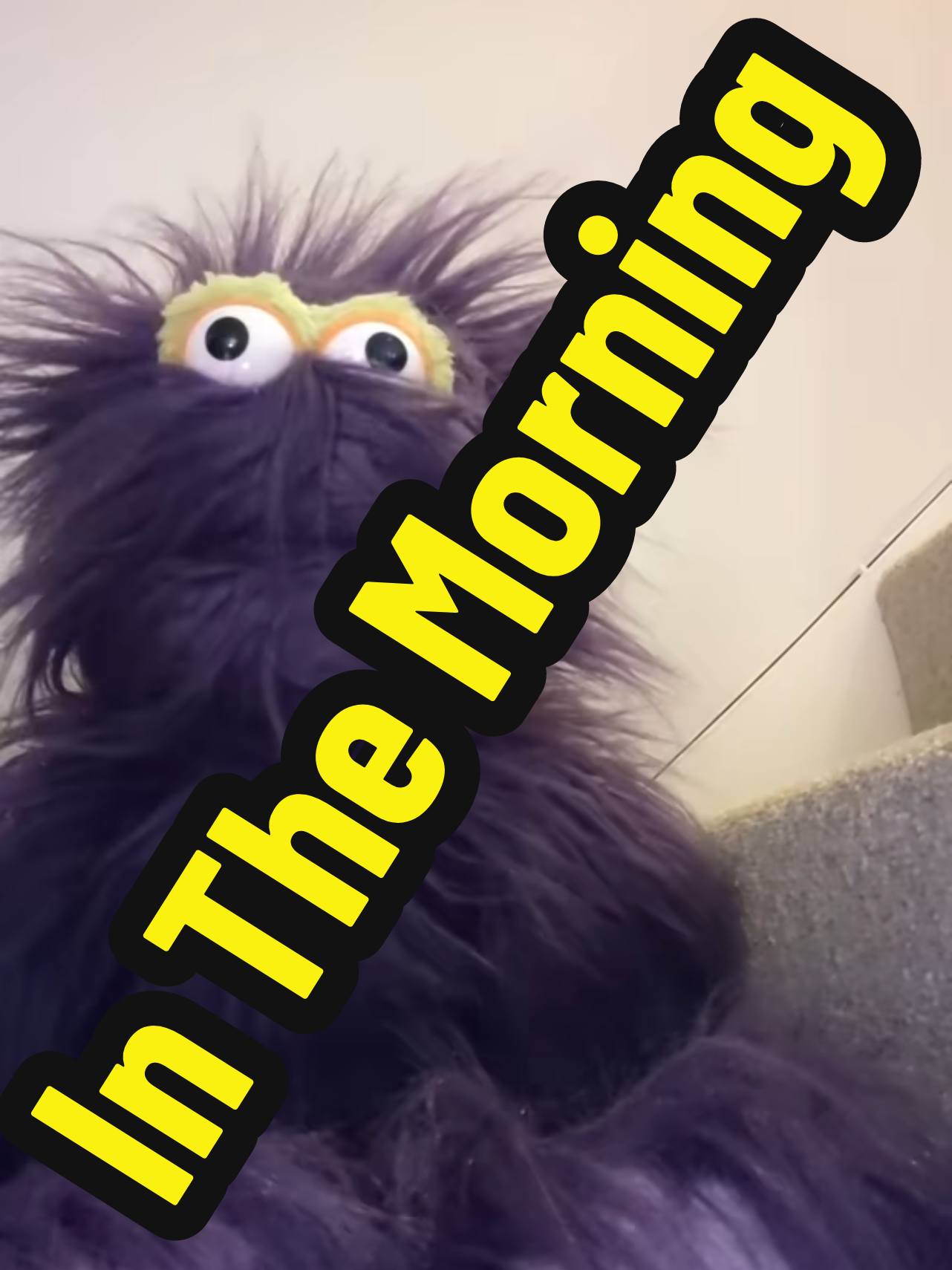 @Periwinkle Fuzzy Monster