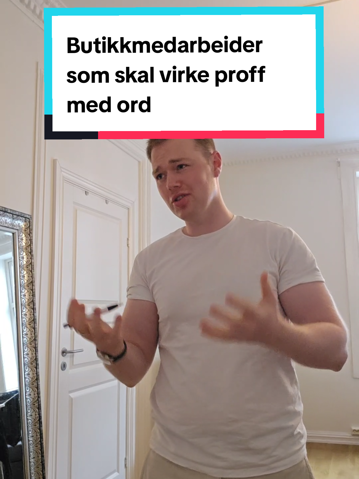 @KAN'KE HOLDE PÅ SÅNN!