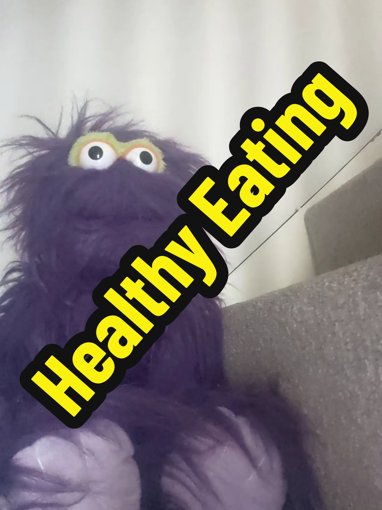 @Periwinkle Fuzzy Monster