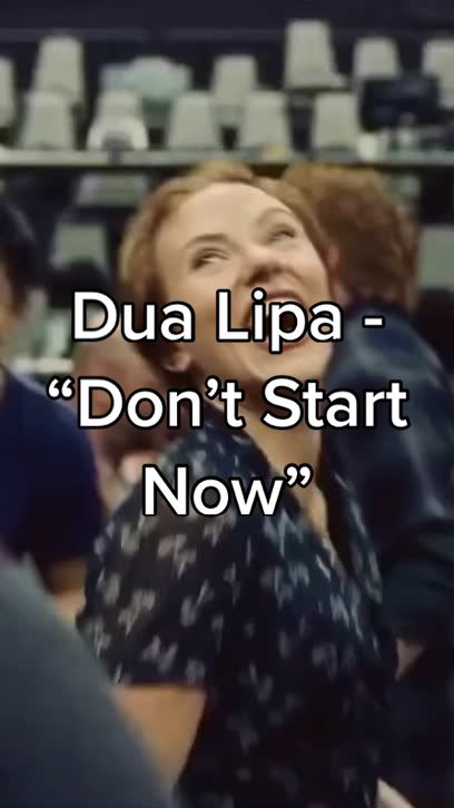 @scarlett johansson dancing