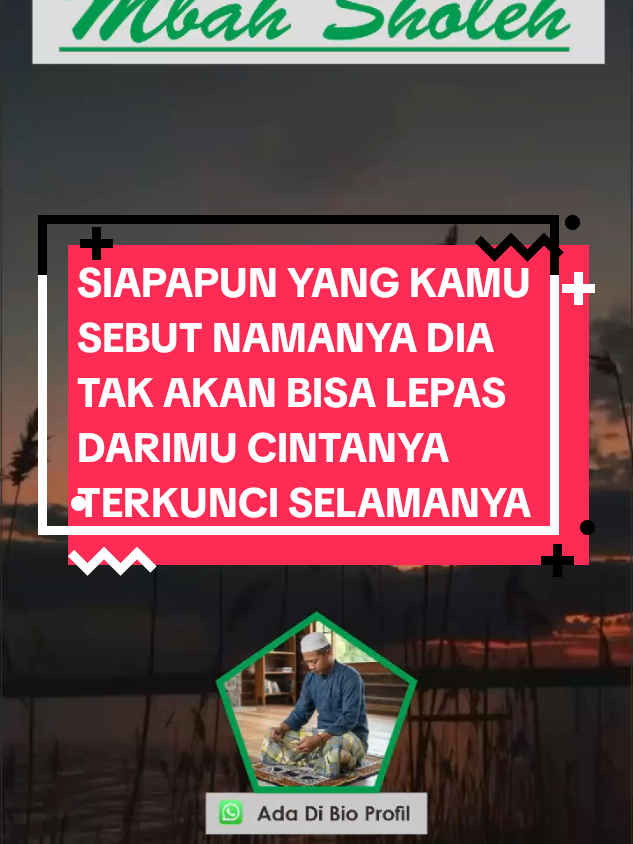 @Mbah Sholeh