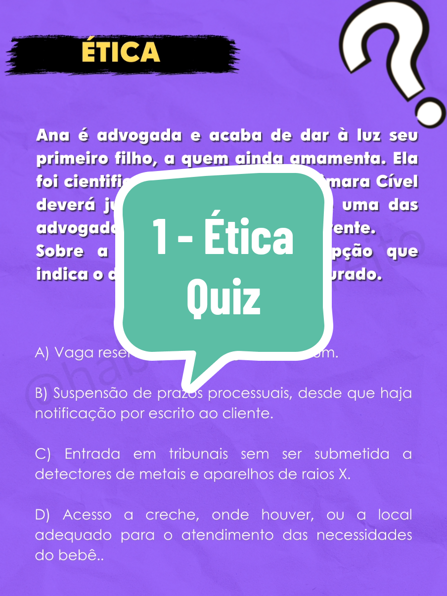 @Hábitos do Direito