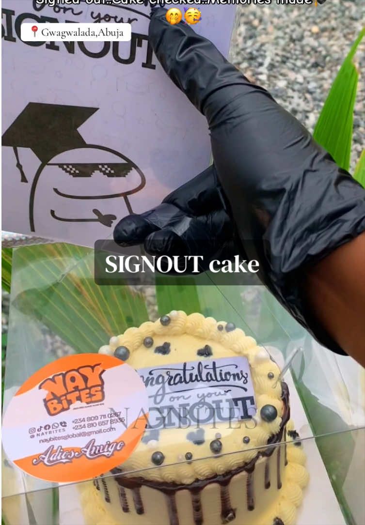 @SIGNOUT PACKAGE/CAKES IN ABUJA