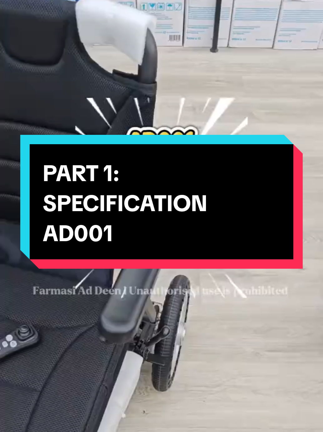 @Pakar Wheelchair @ Ad Deen