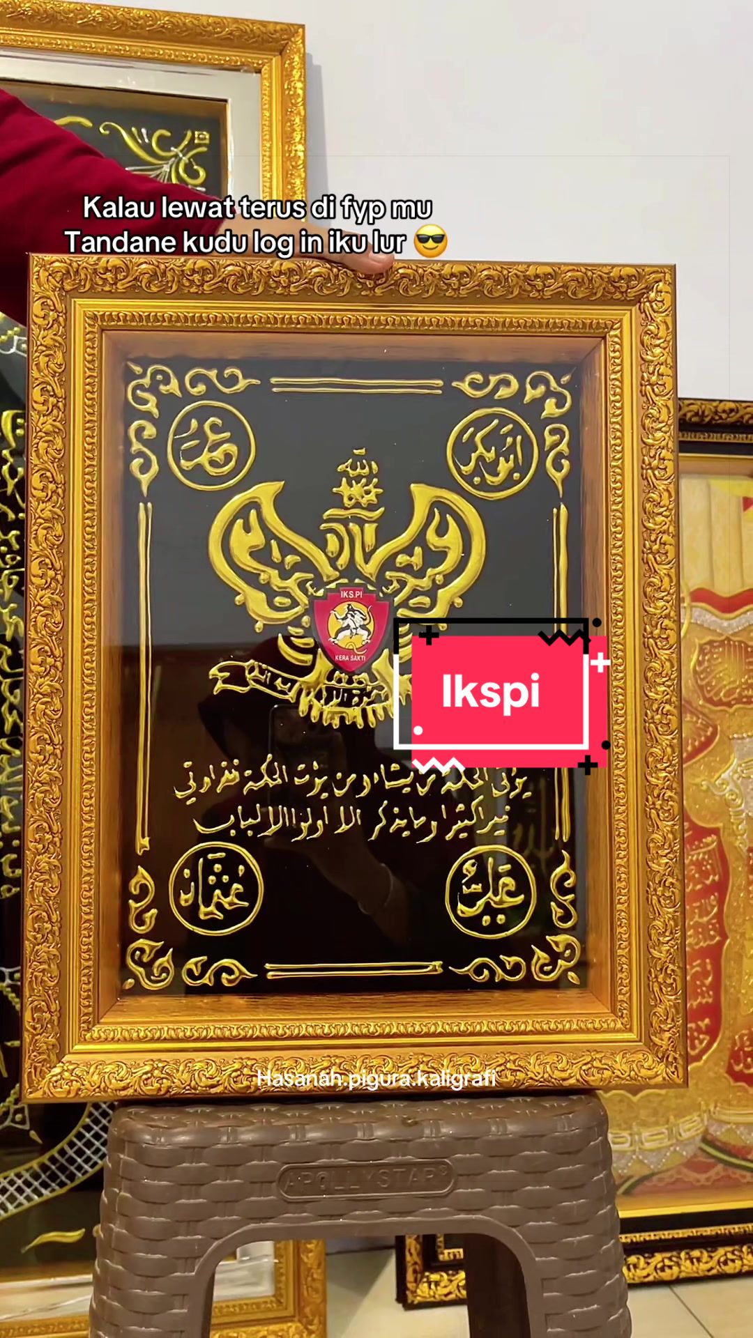 @Hasanah pigura kaligrafi