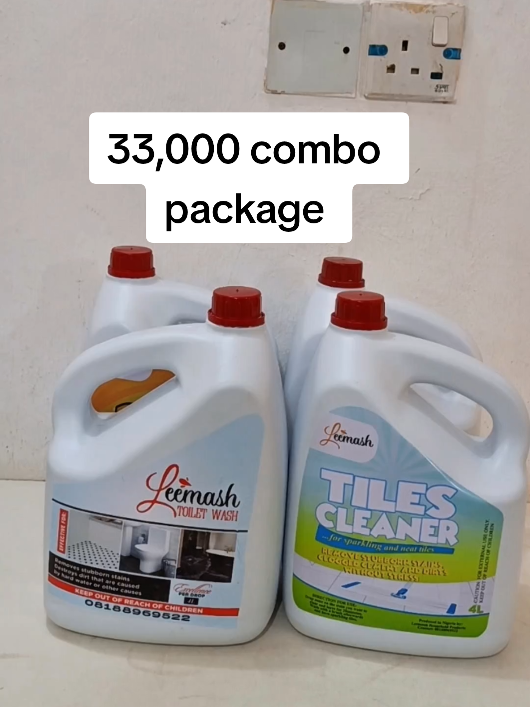 @Leemash cleaning products