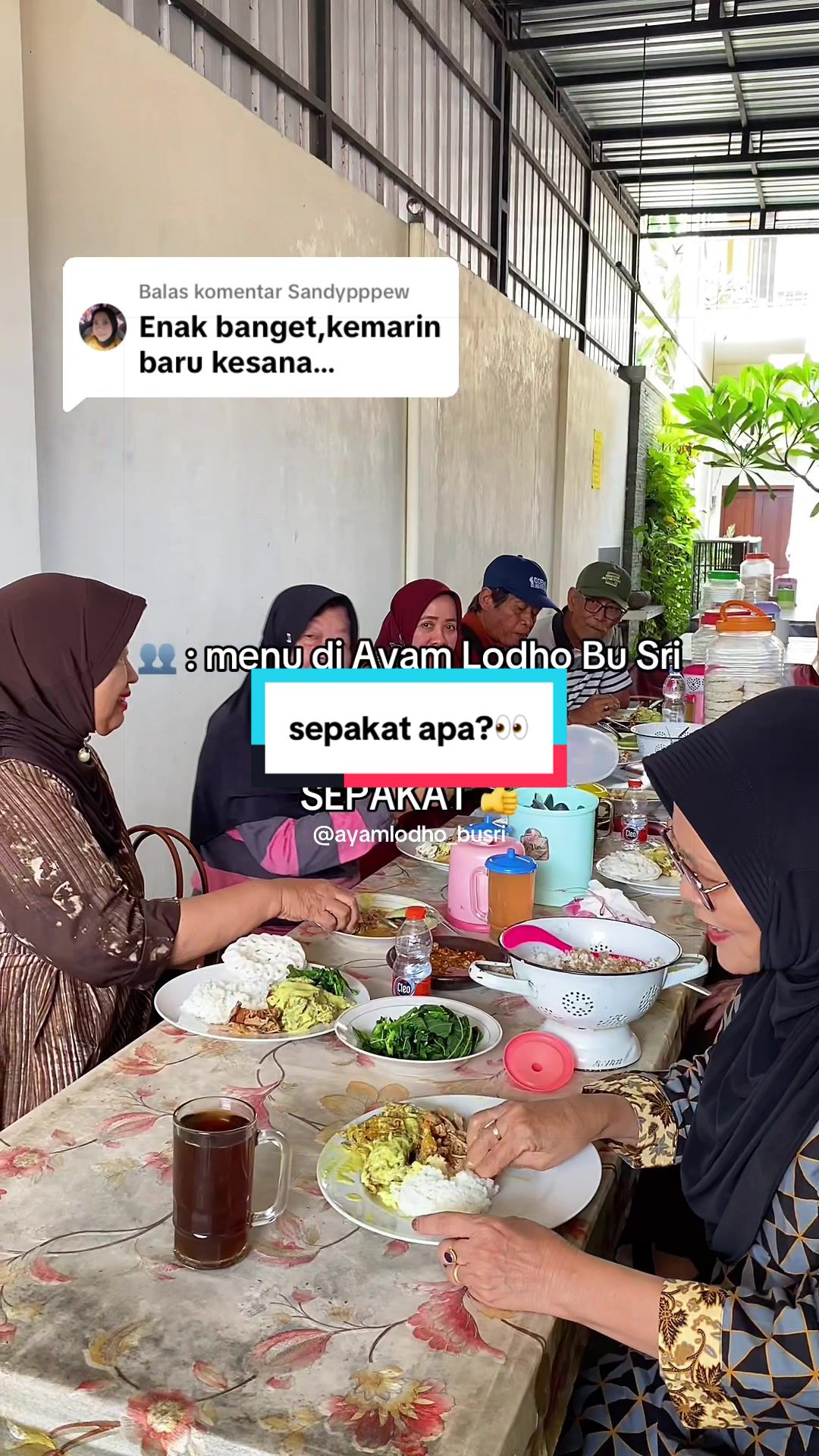@Ayam Lodho Bu Sri