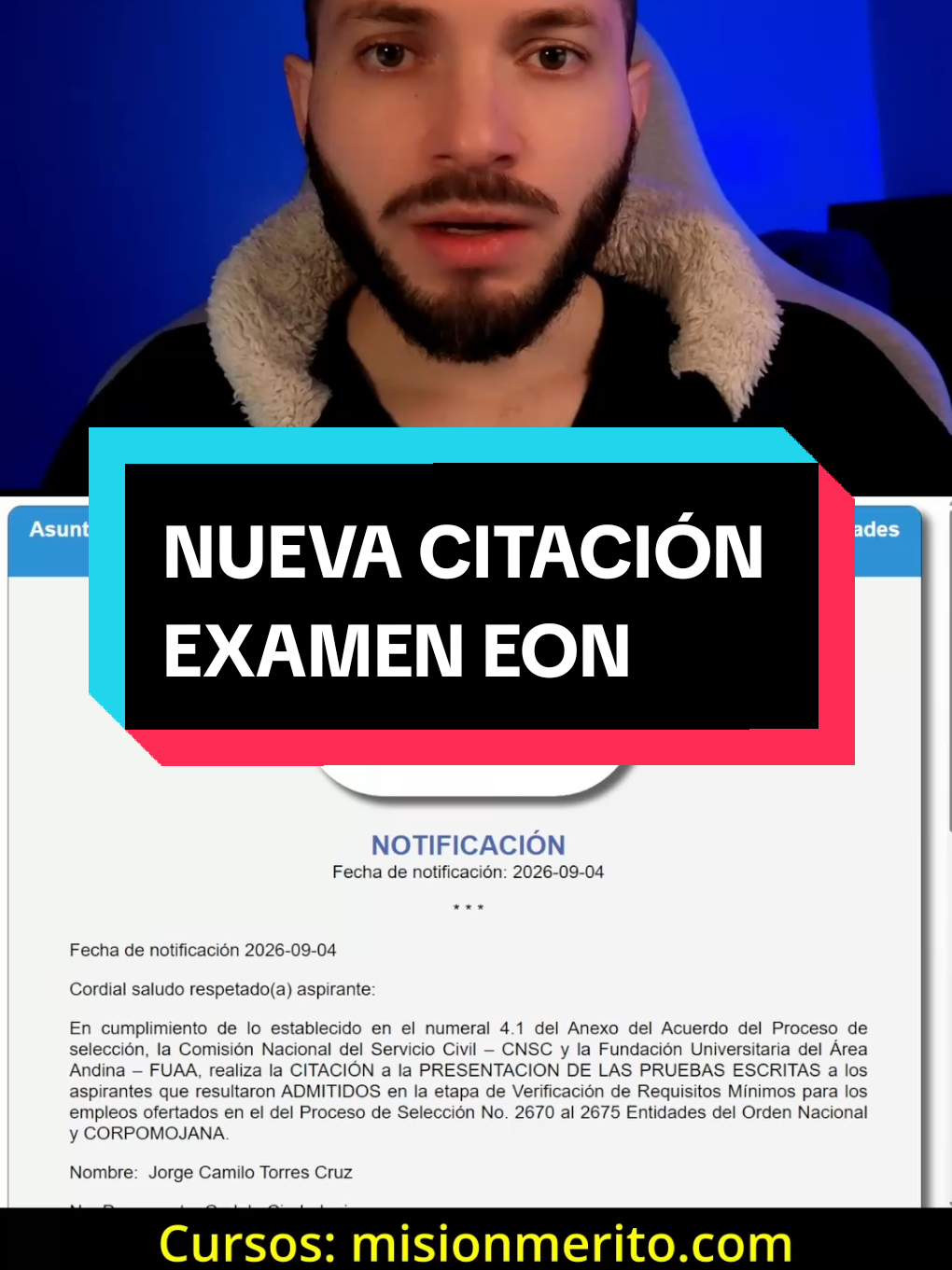@Camilo Torres | Misión Mérito