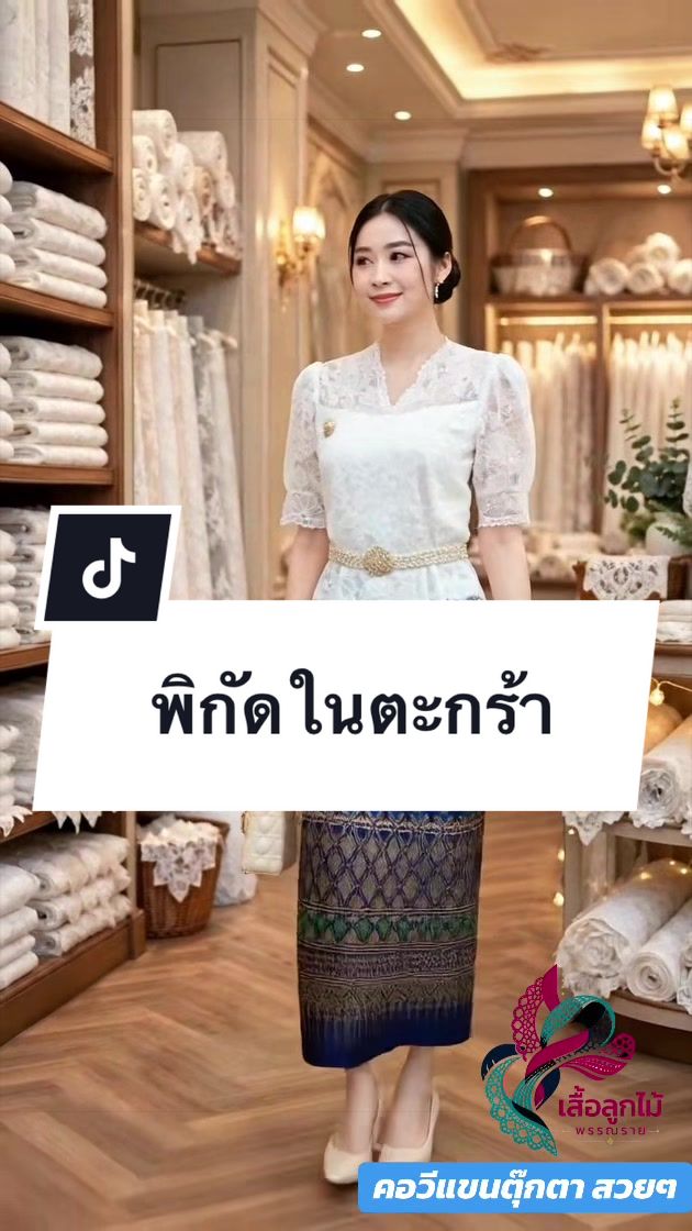 @เสื้อลูกไม้ PK&พรรณรายโบ๊เบ๊