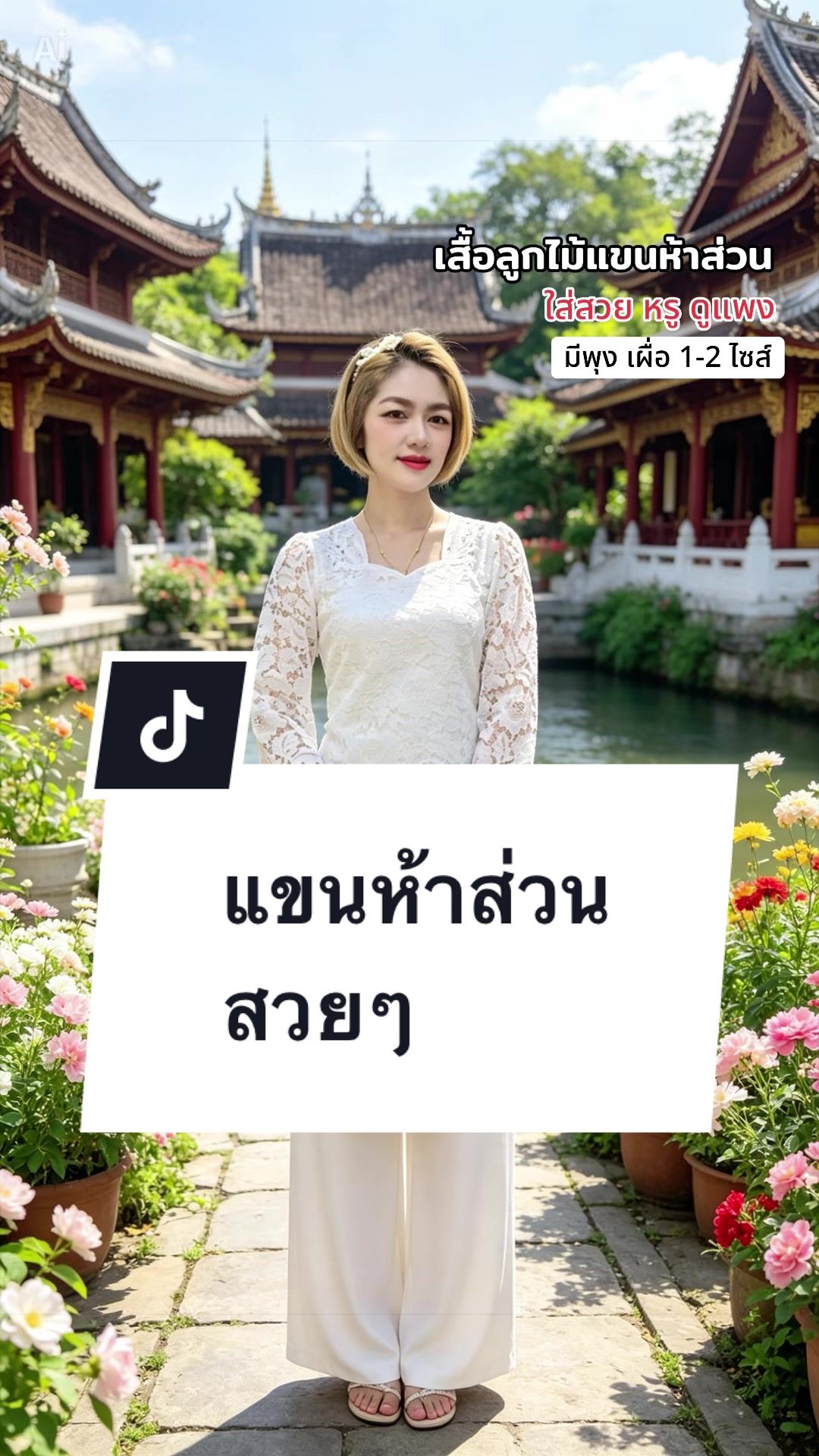 @เสื้อลูกไม้ PK พรรณราย