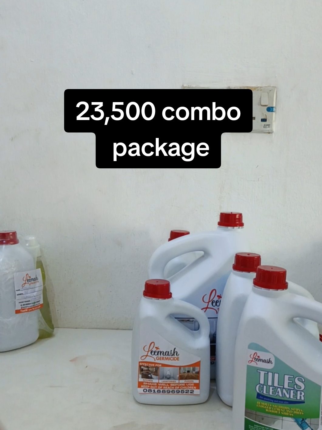 @Leemash cleaning products