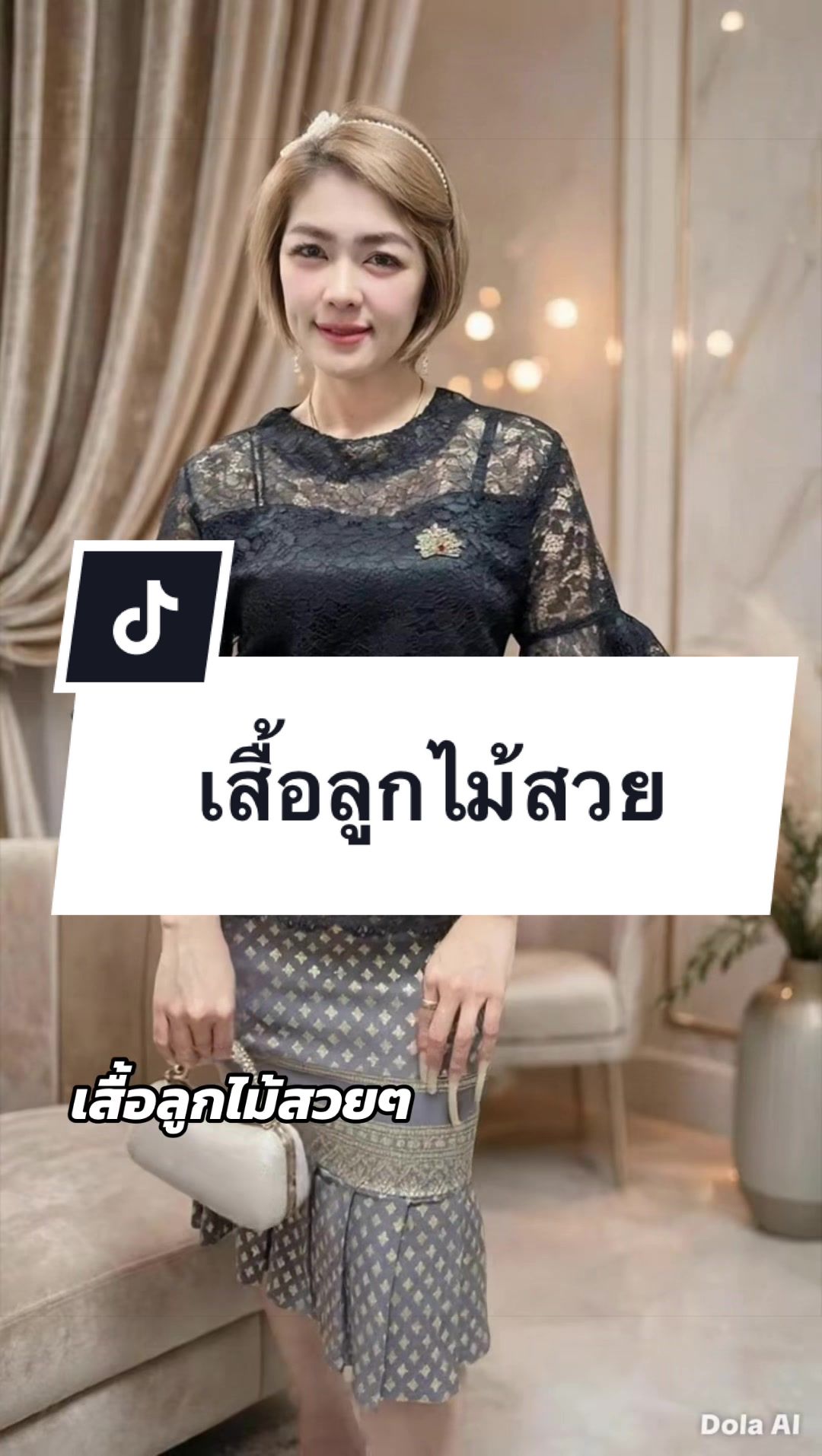 @เสื้อลูกไม้ PK&พรรณรายโบ๊เบ๊
