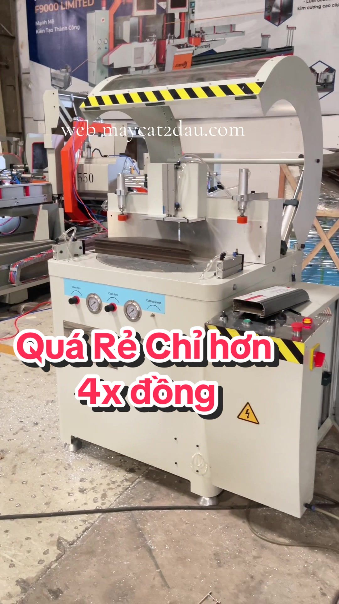 @Khải Máy cắt nhôm Meisheng