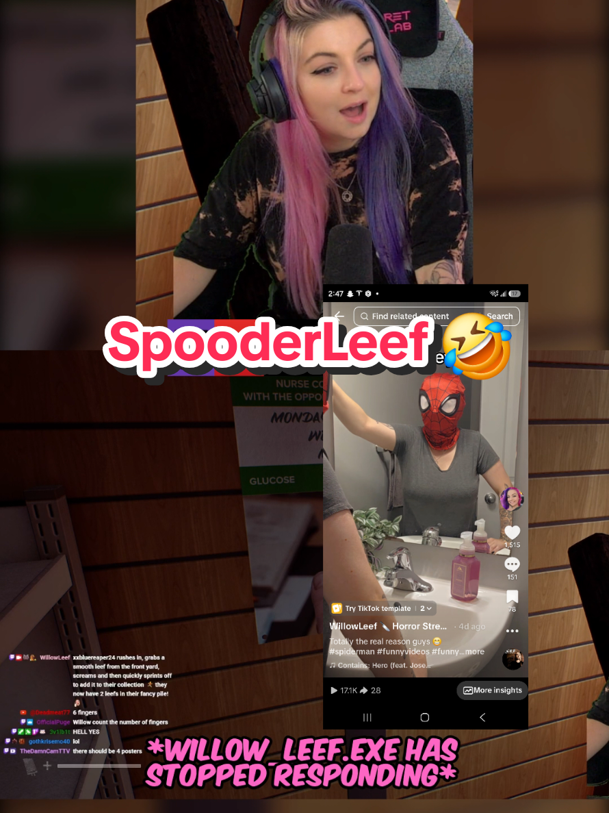 @WillowLeef 🔪 Horror Streamer