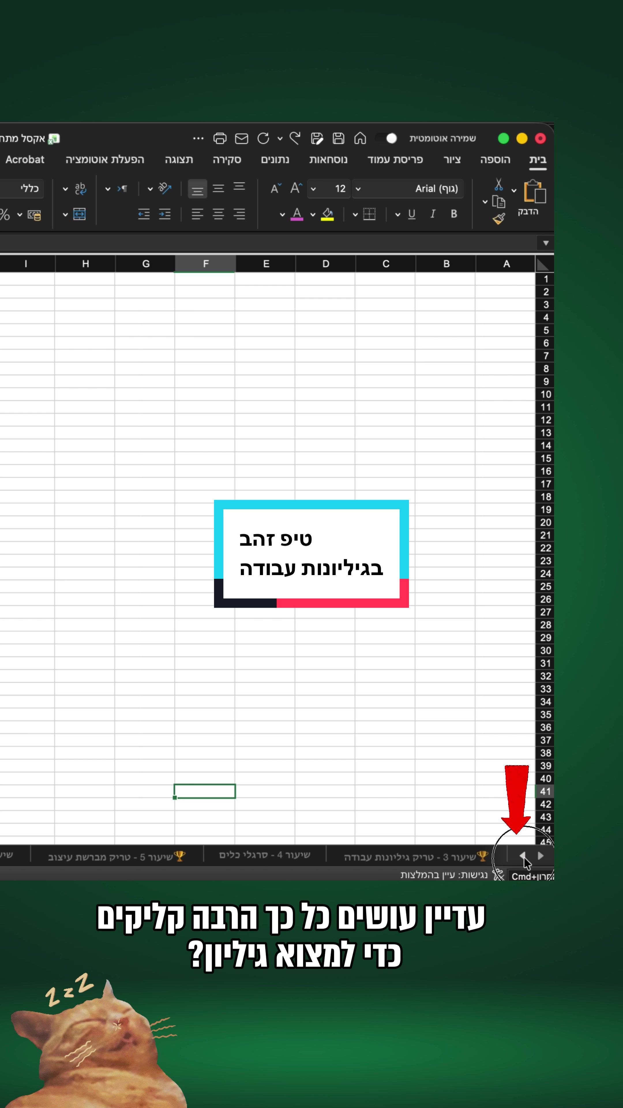 @סדנאות אקסל לארגונים