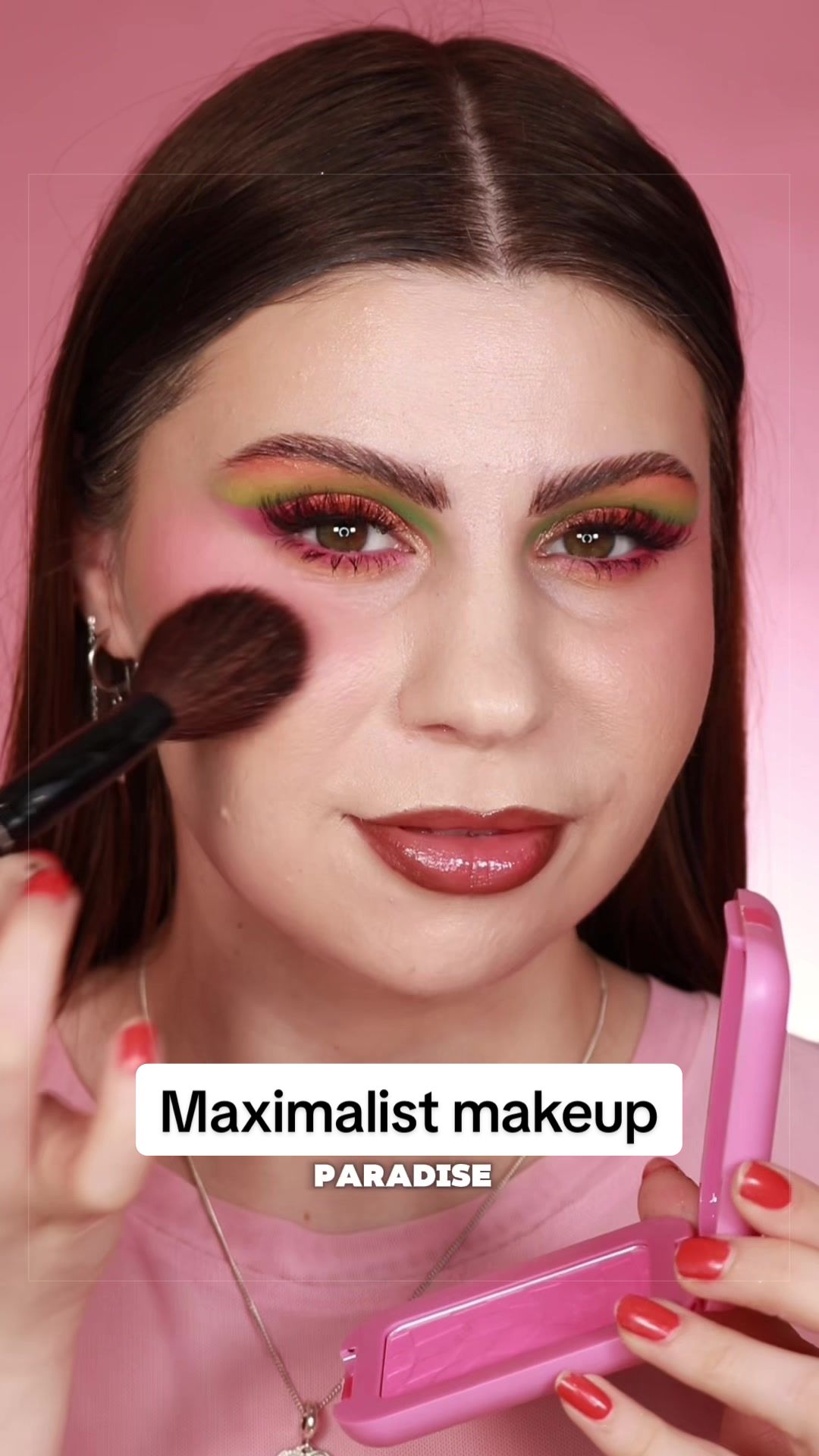 @Liana Tries Makeup