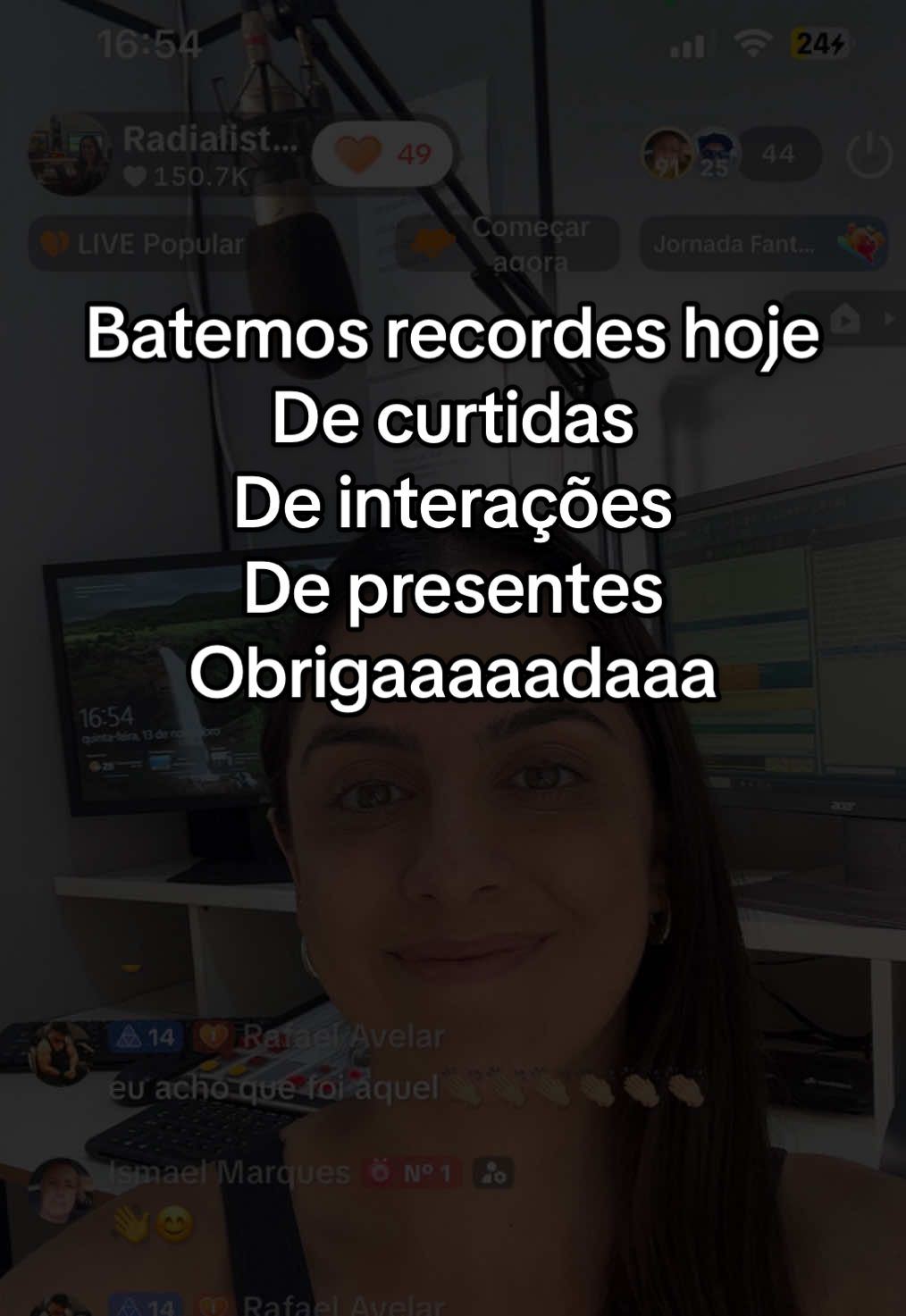 @Radialista Luana