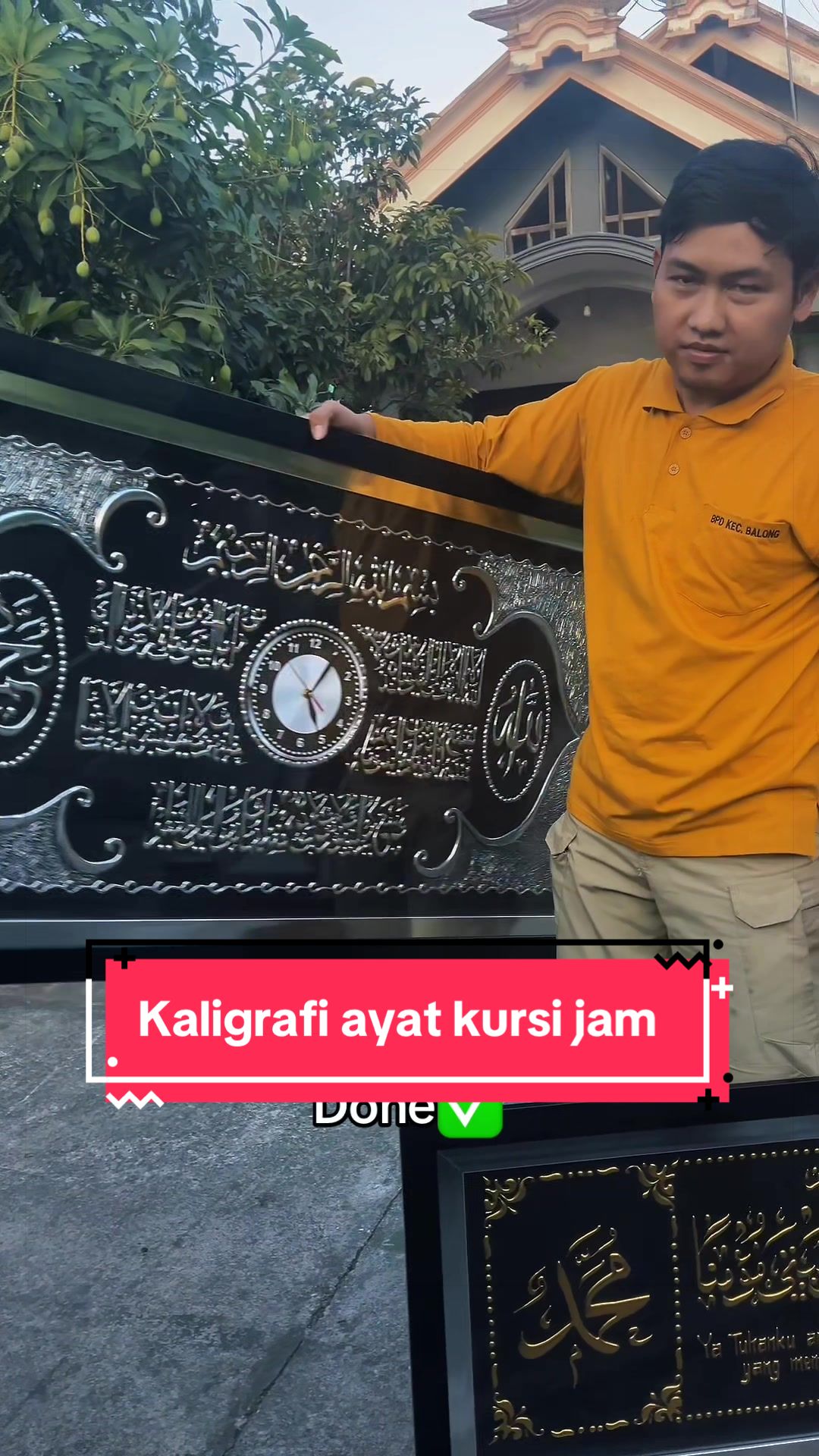 @Hasanah pigura kaligrafi