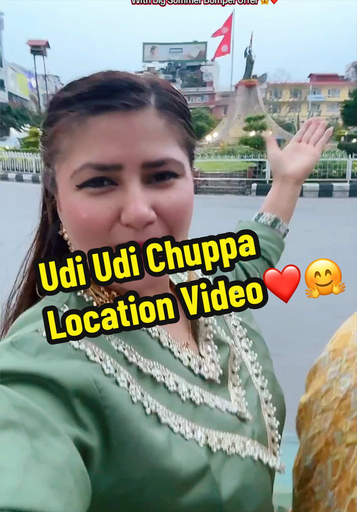 @Udi Udi Chuppa😘Alina Baskota