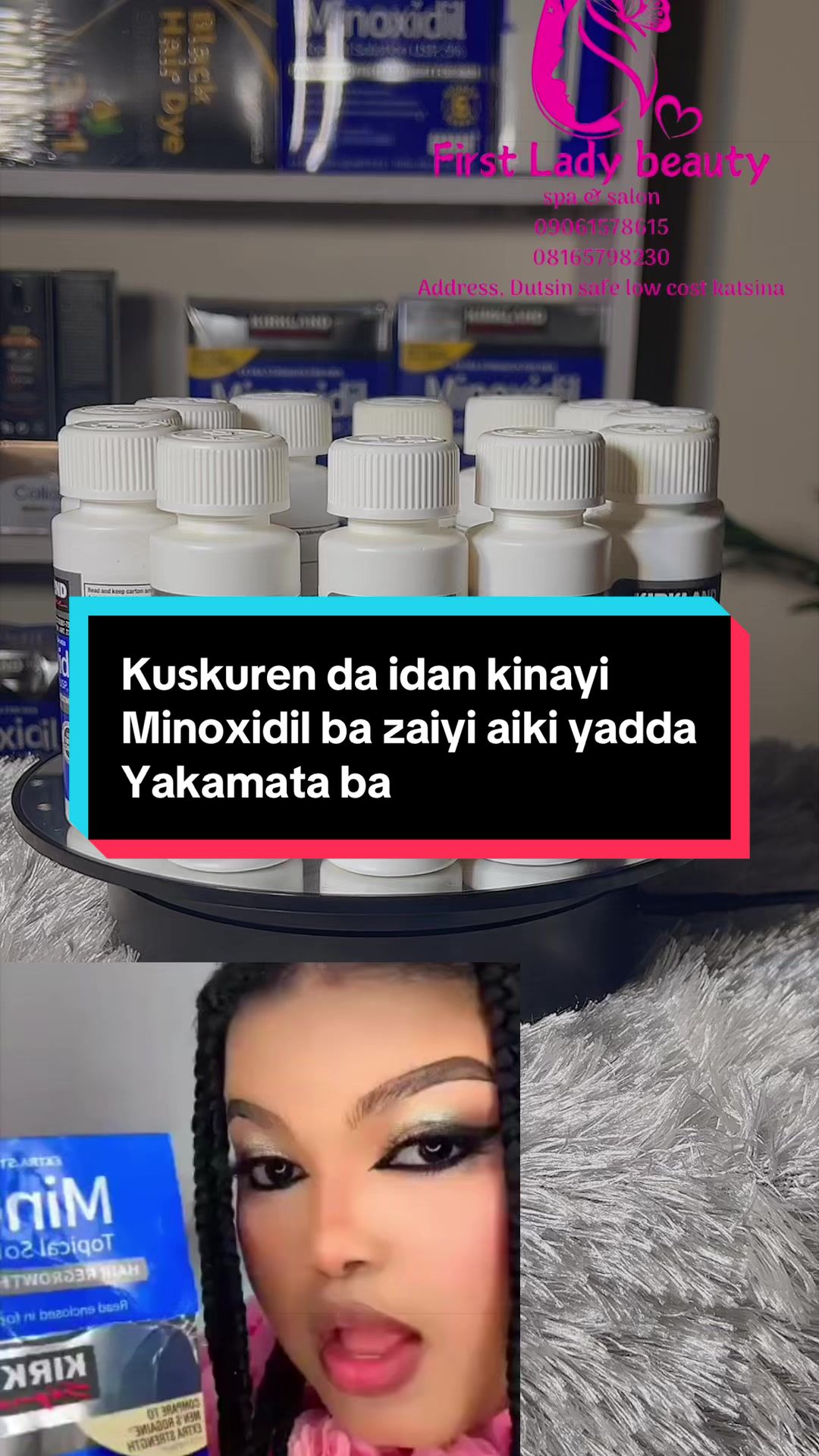 @Aunty solution skin and hair