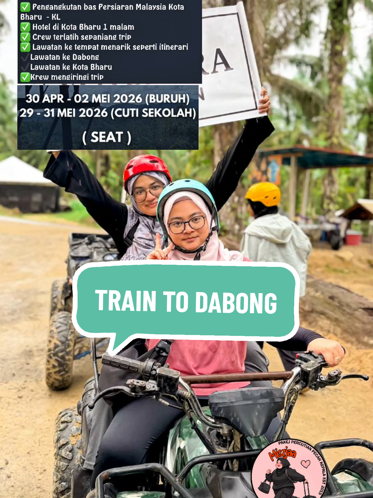 @Miszjaa Jual Pakej Percutian