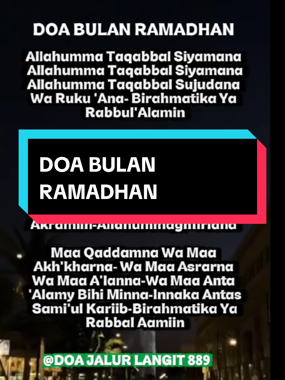 @Doa Jalur Langit