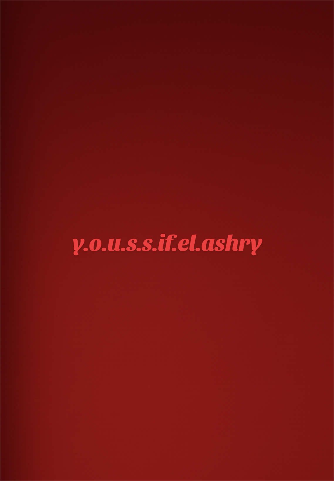 @Mostafa | مصطفى