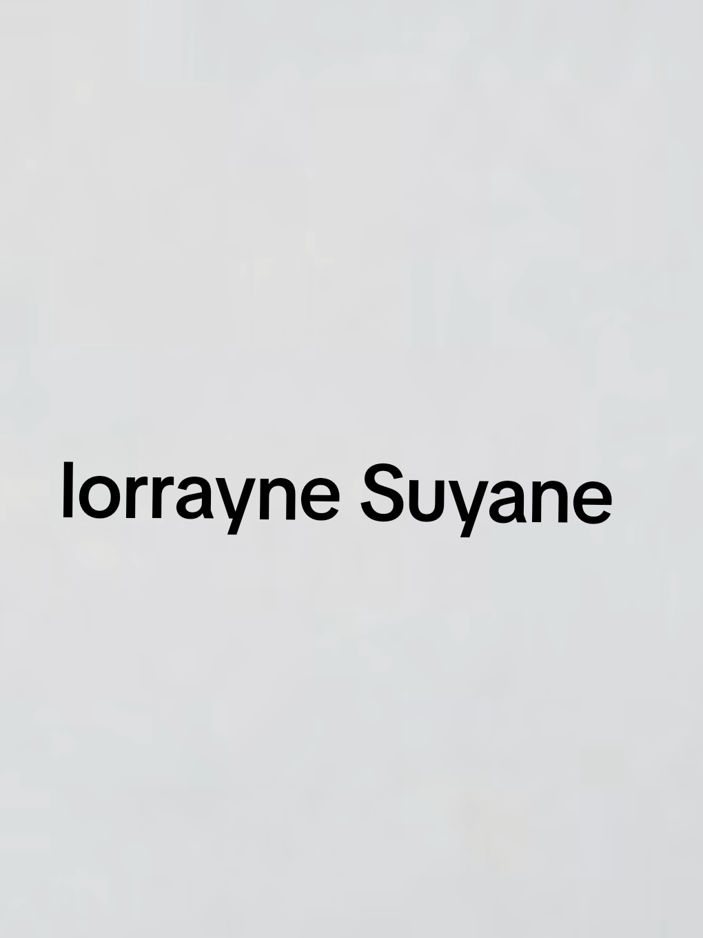 @Lorrayne Suyane