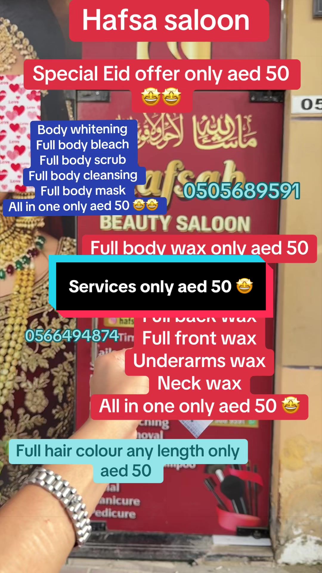 @Hafsa salon