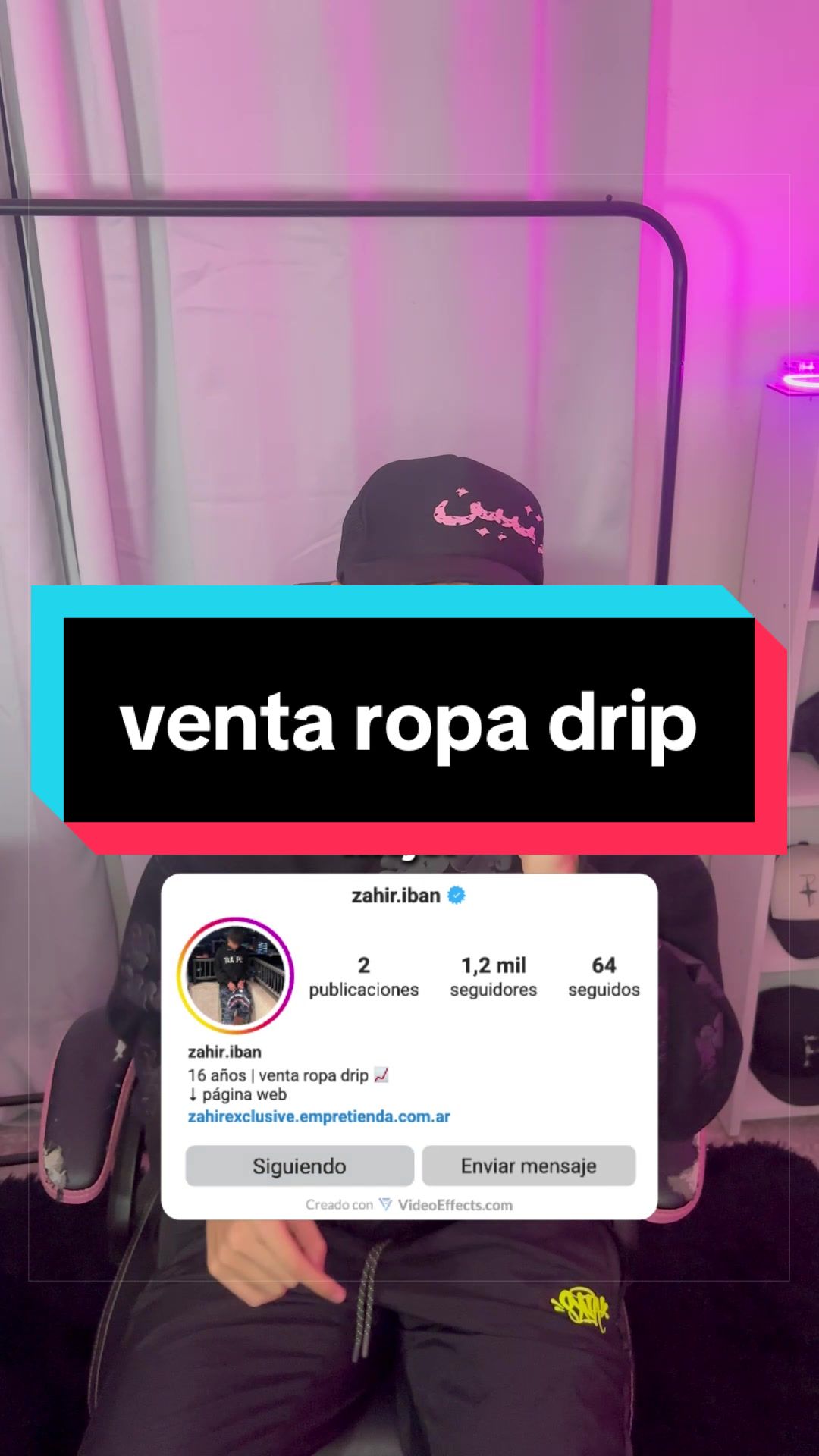 @zahir.iban en ig