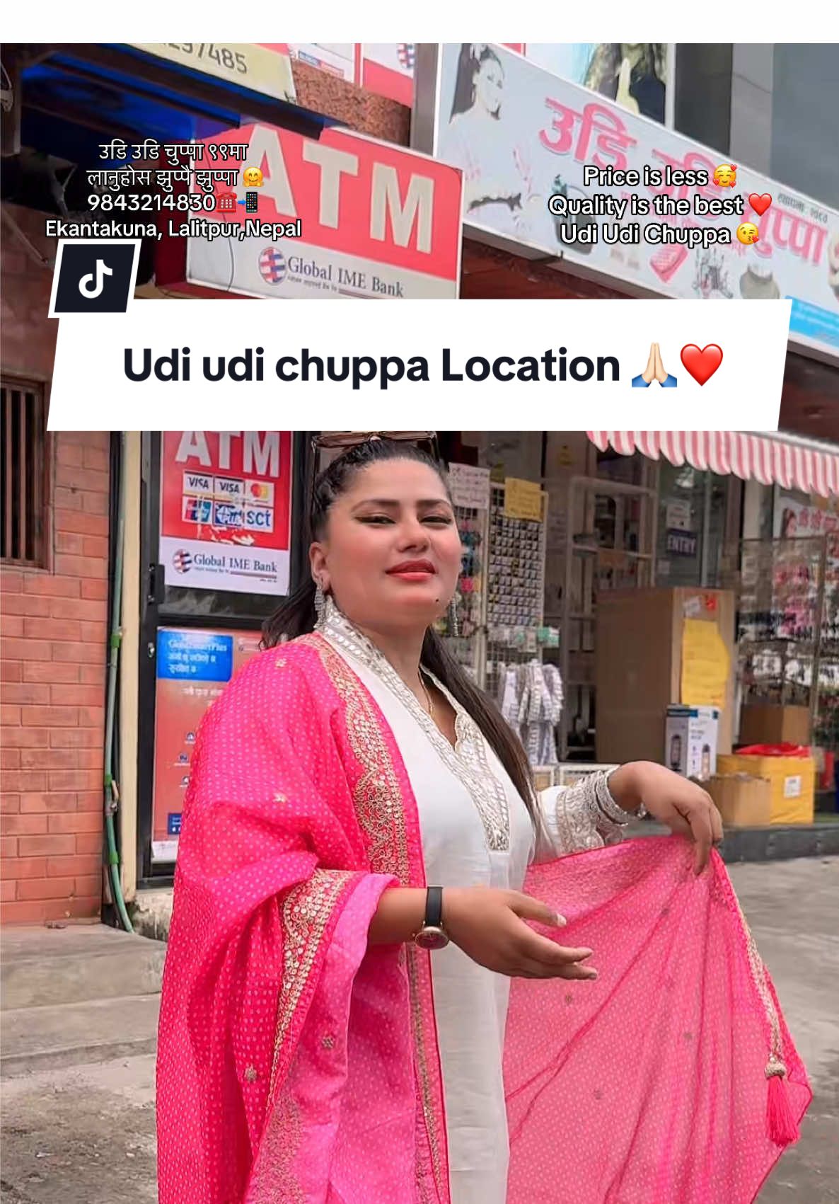 @Udi Udi Chuppa😘Alina Baskota