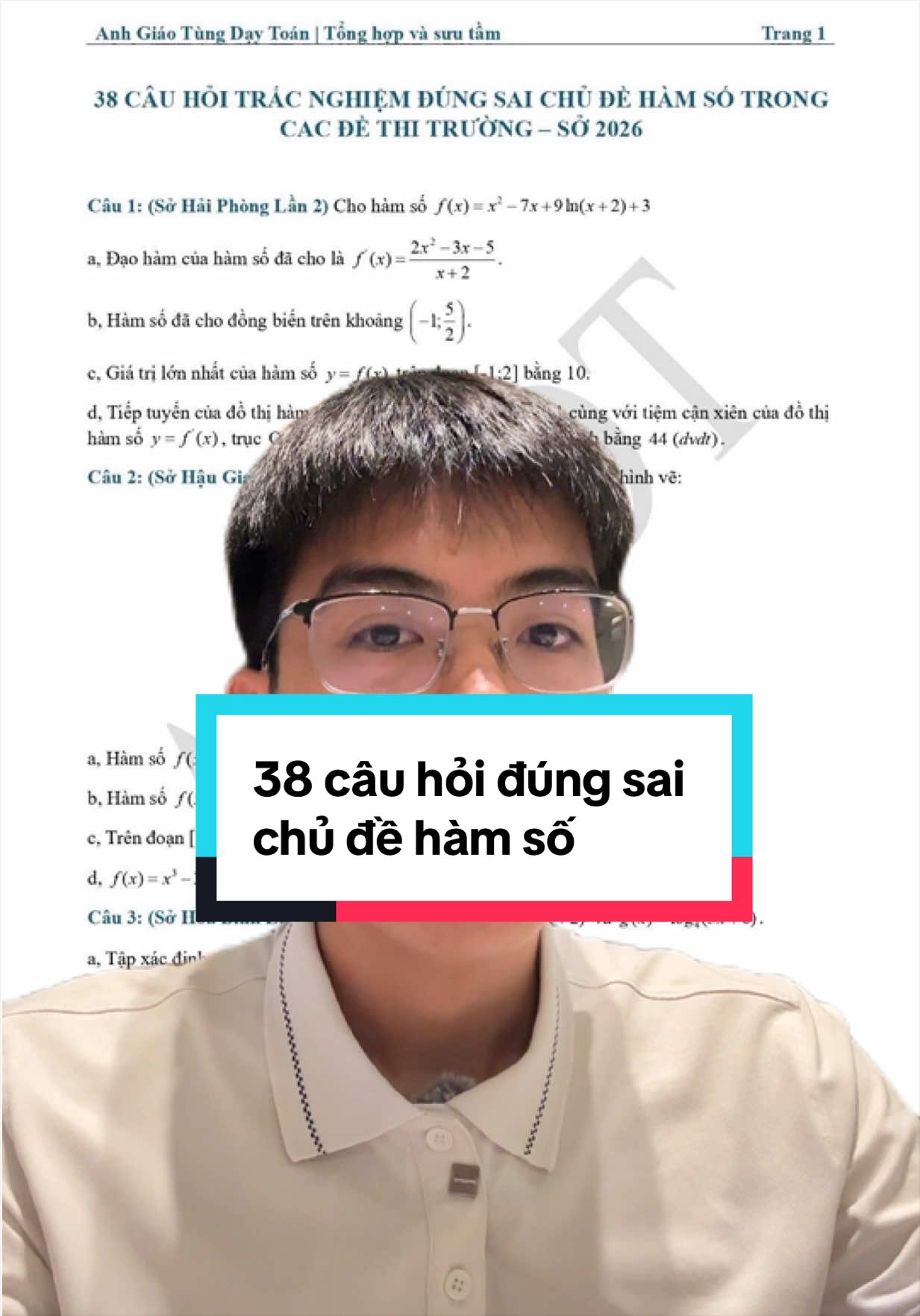 @Anh giáo Tùng dạy Toán