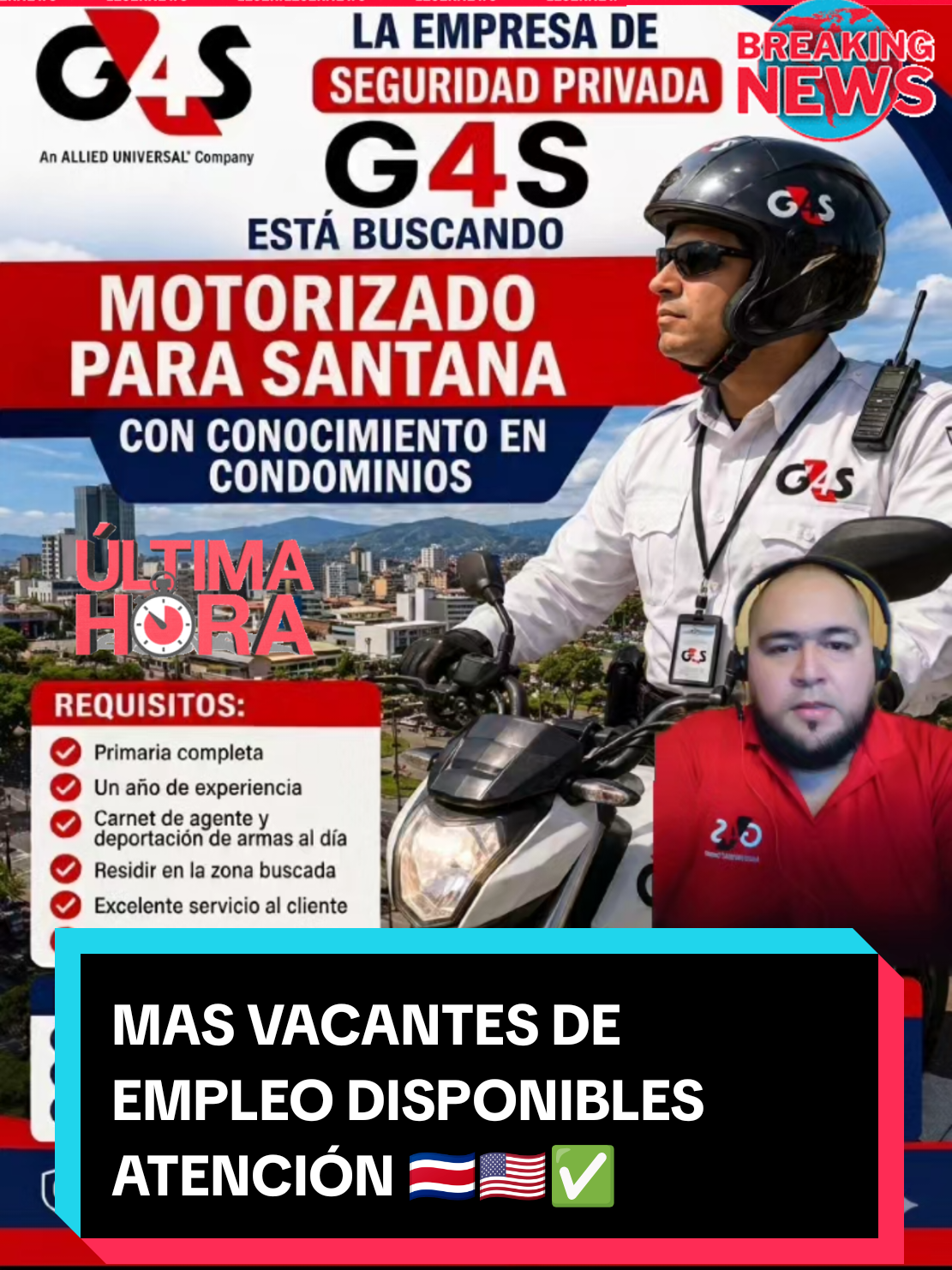 @JOSE VLOGS G4S VACANTES?