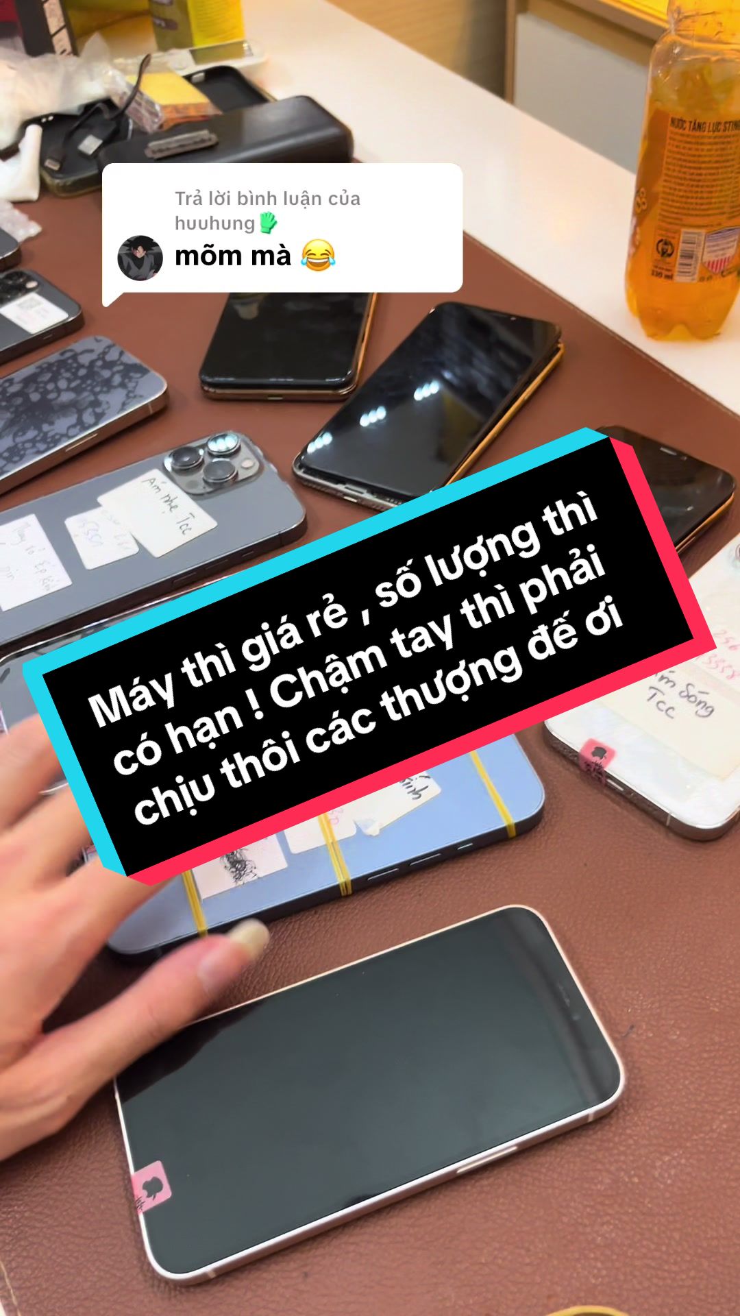 @Iphone Dựng N&aacute;t To&eacute;t To&eacute; Loe