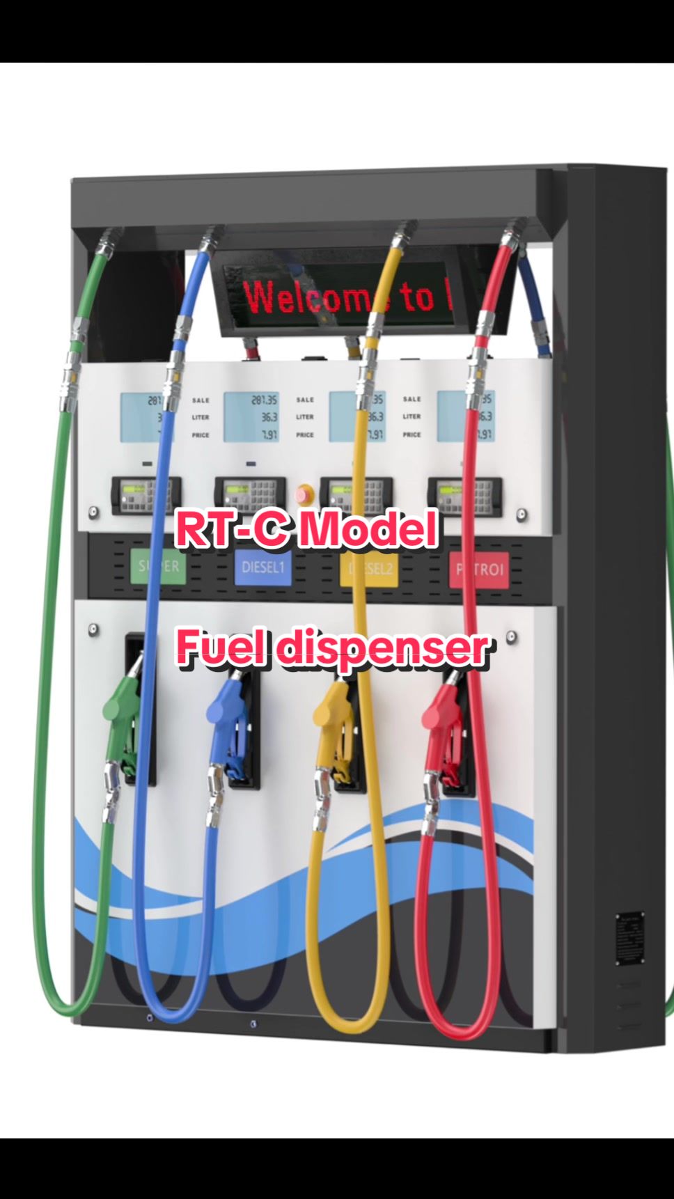 @Smart Bluesky Fuel Dispenser🏭