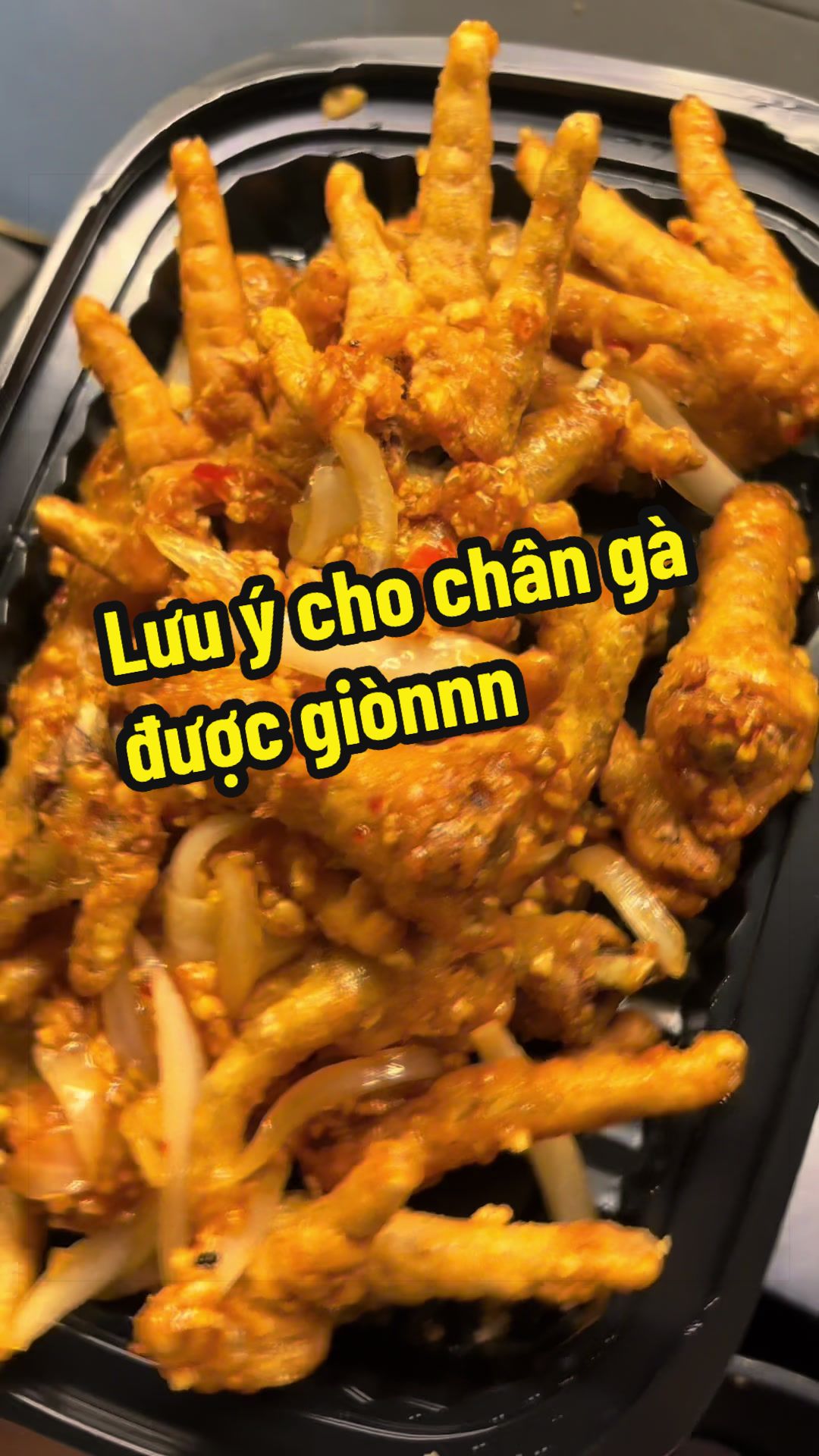 @BếpnhàTuLy-Chân gà chiên giòn