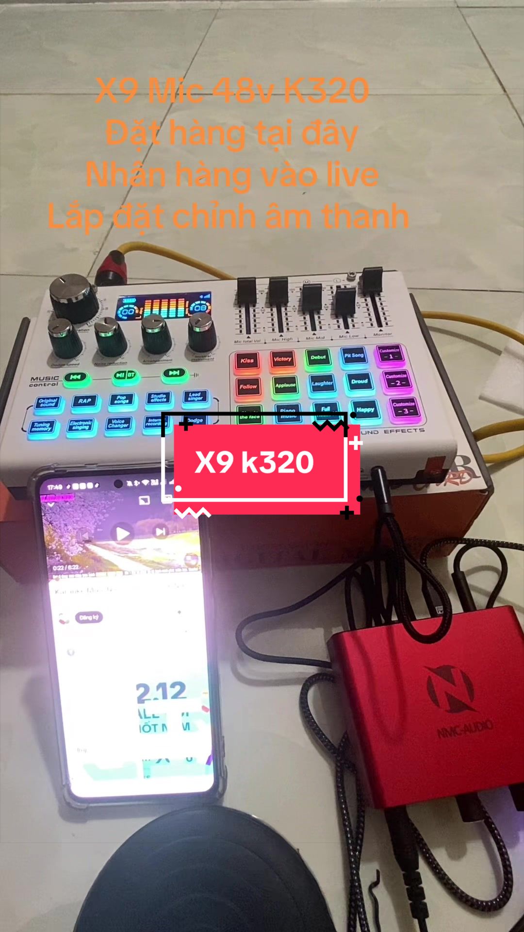 @HOÀNG LONG míc hát live