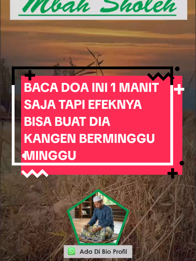 @Mbah Sholeh