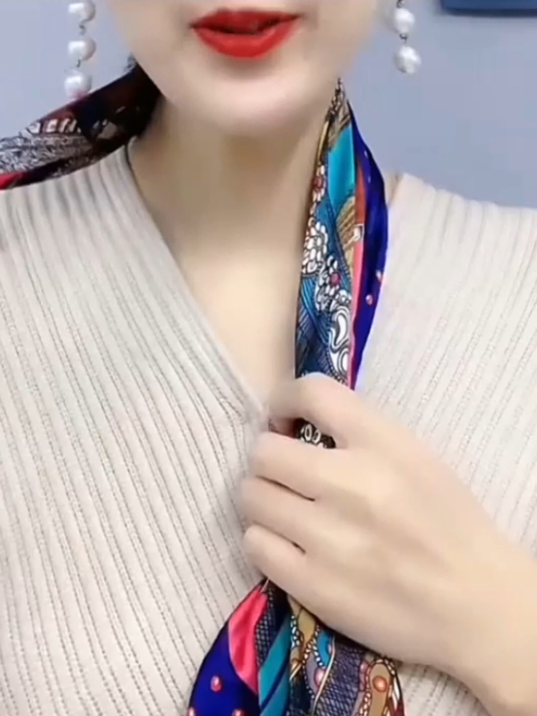 @Silk Scarf