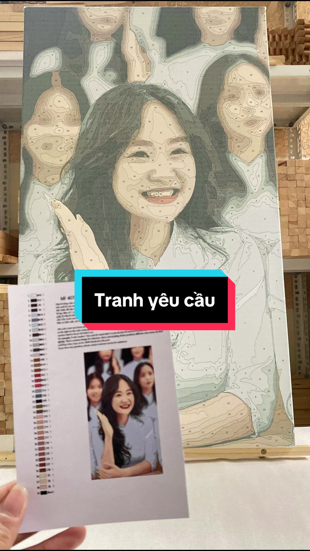 @Tranh số ho&aacute; GAM