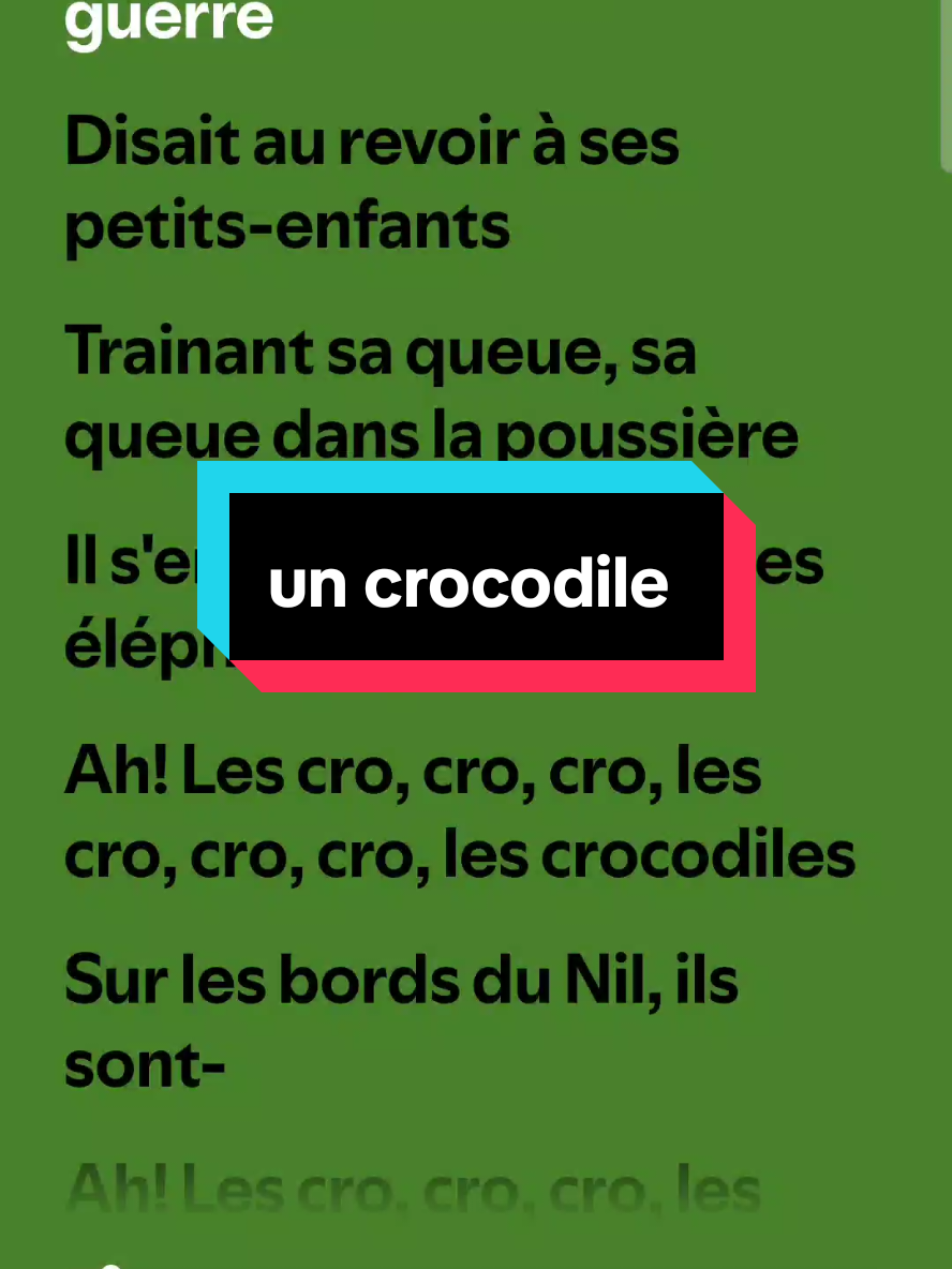@Parole des chansons