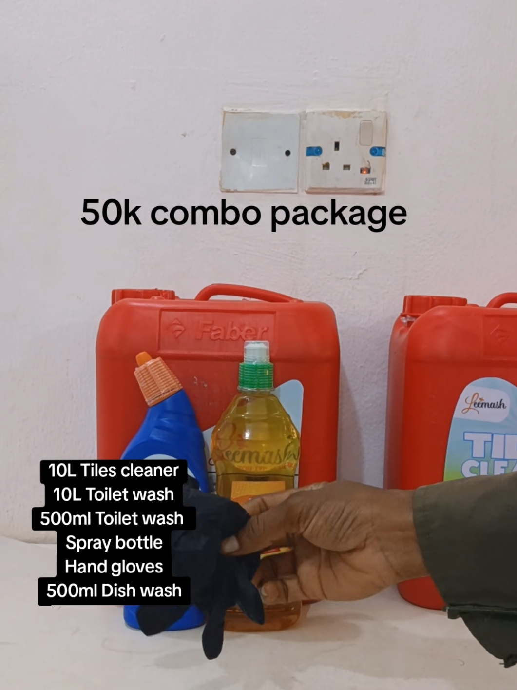 @Leemash cleaning products
