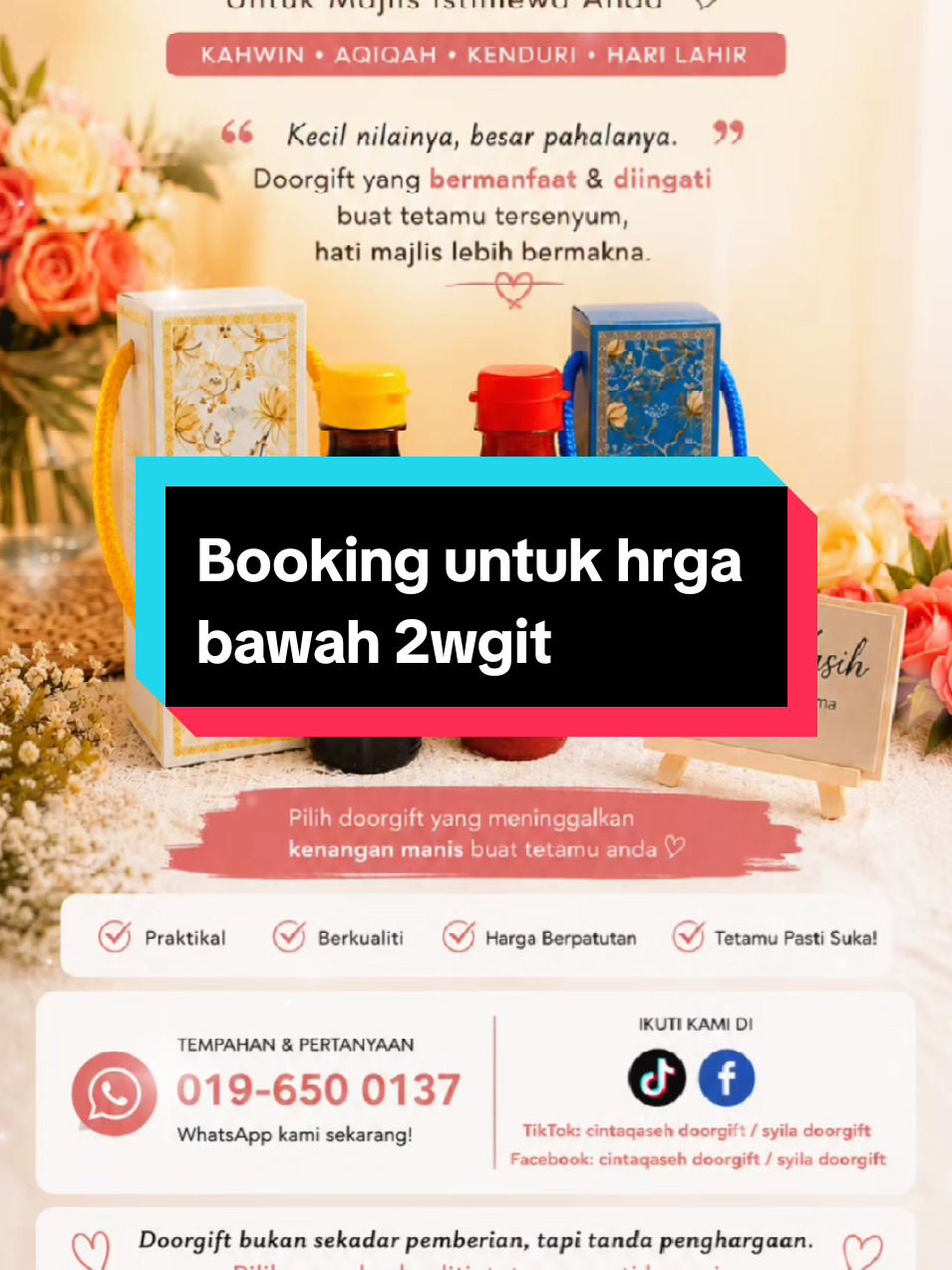 @Syila Doorgift