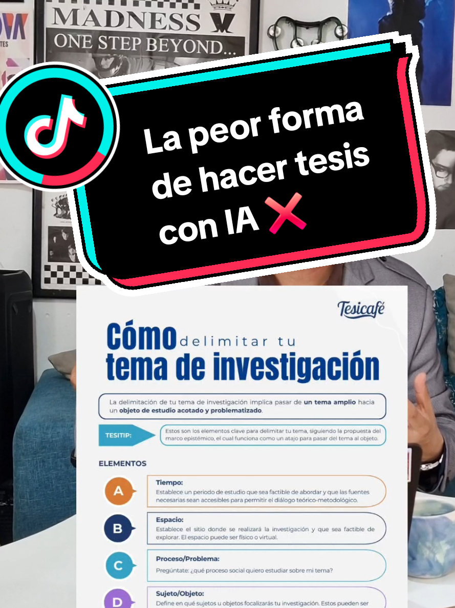 @Tesicafé | Investigación + IA