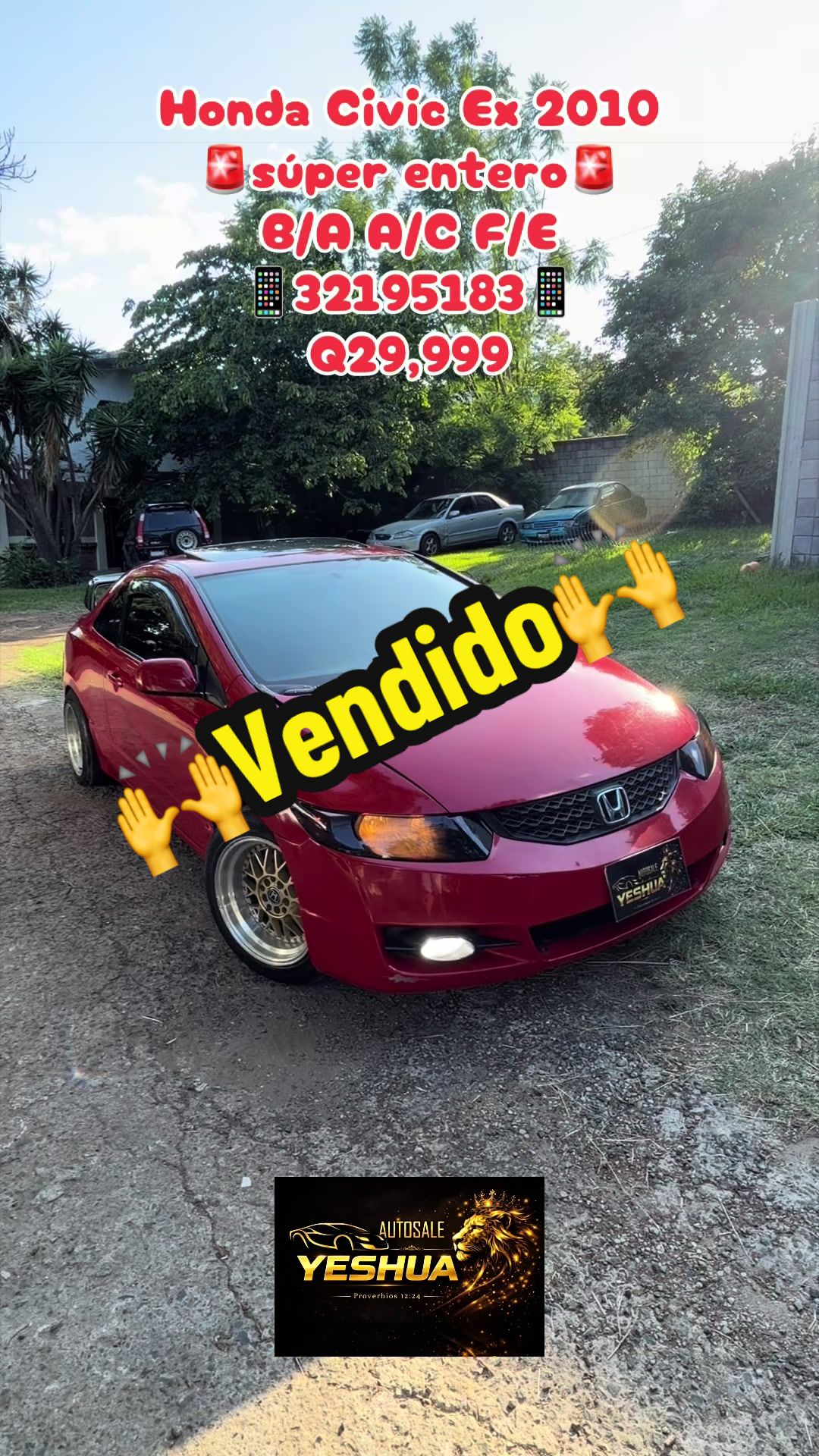 @Yeshua AutoSale ๐๐๏ธ๐ป๐๐