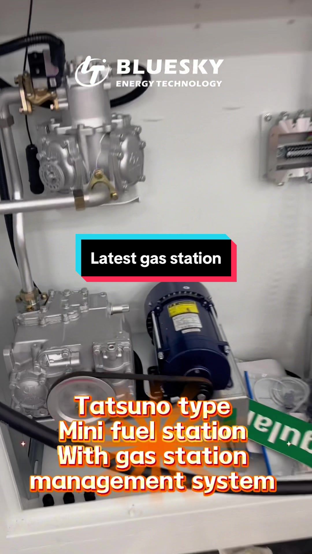 @Smart Bluesky Fuel Dispenserđ