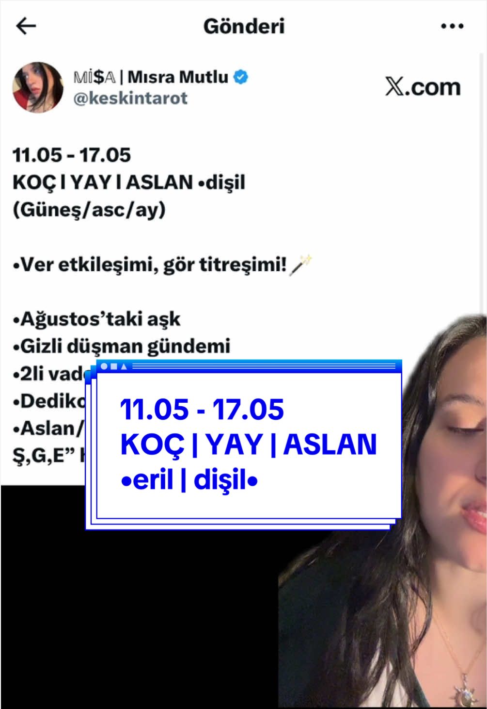 @𝕄𝕀̇$𝔸 | Mısra Mutlu